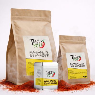 Tasty Pott Paprika Pulver geräuchert - im Beutel