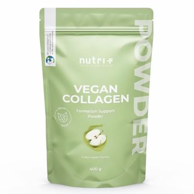 Nutri + Vegan Collagen Pulver - mit Hyaluronsäure + Vitamin C ab 400g