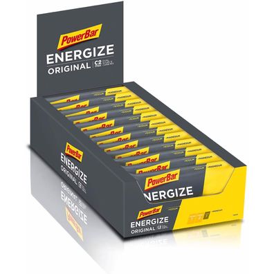 PowerBar New Energize Bar 25 x 55g Energy Riegel Box Schoko - 1375g