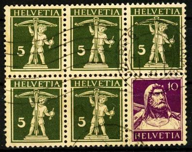 Schweiz Heftchenblatt Nr HB29x gestempelt HB X2A1E46