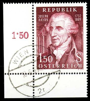 Österreich 1959 Nr 1066 zentrisch gestempelt ECKE-ULI X2F75A2