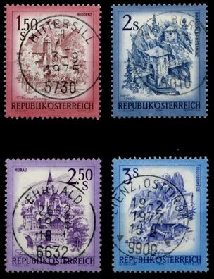 Österreich DS Schönes ÖSTERR. Nr 1439-1442 ZENT X805206