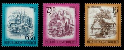 Österreich DS Schönes ÖSTERR. Nr 1549-1551 postfrisch X809672