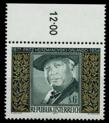 Österreich 1977 Nr 1547 postfrisch ORA X8096F2