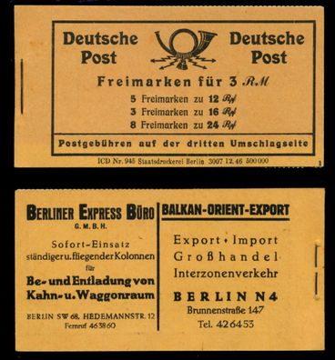 ALL. BES. GEM.-AUSG. Nr MH50 postfrisch MH X6C66A6