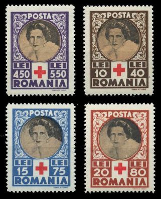 Rumänien 1945 Nr 827-830 postfrisch S01999A