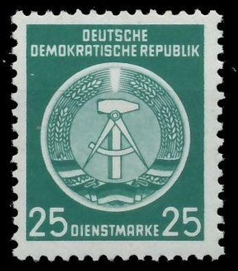 DDR DIENST HAMMER ZIRKEL Nr 10XII postfrisch X1D2696