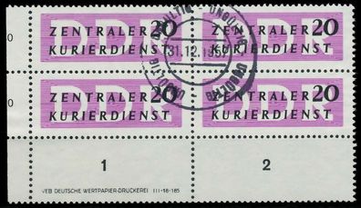 DDR DIENST Verwaltungspost-a ZKD Nr II DV L gestempelt S X1D2D6A