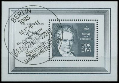 DDR BLOCK Kleinbogen Block 33 X1FCBD6