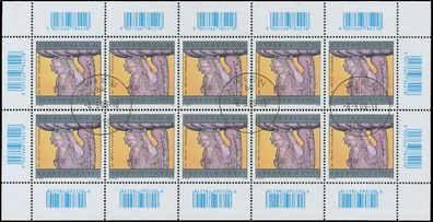 Österreich BLOCK Kleinbogen Nr 2807 gestempelt Kleinbg X21A18A