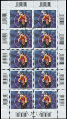 Österreich BLOCK Kleinbogen Nr 2778 gestempelt Kleinbg X21E972