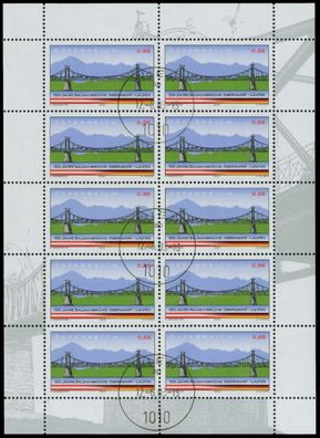 Österreich BLOCK Kleinbogen Nr 2426KB gestempelt Kleinbg X2279A6