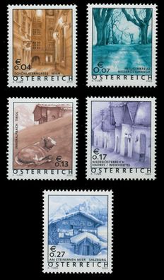 Österreich DS Ferienland Nr 2420-2424 postfrisch X2279AE