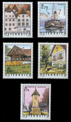 Österreich DS Ferienland Nr 2415-2419 postfrisch X2279B6