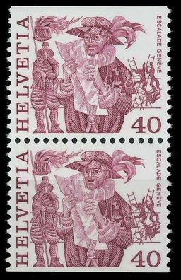 Schweiz Zusammendruck Nr 1104xvDo Du postfrisch SENKR P X683B62