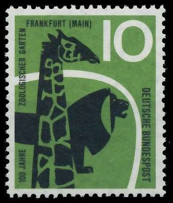 BRD BUND 1958 Nr 288 postfrisch X6FAB2E