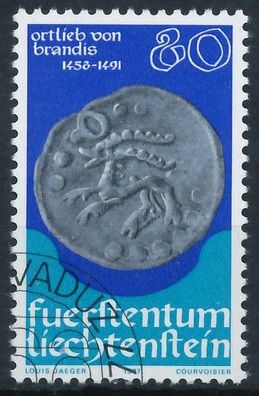 Liechtenstein 1977 Nr 679 gestempelt SB4C242