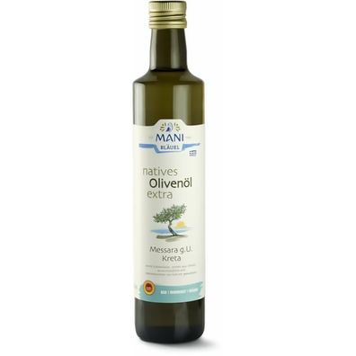 MANI natives Olivenöl extra, Messara g.U. Kreta, 500 ml - 500.0ml