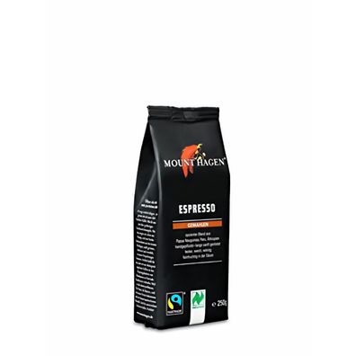 Mount Hagen Bio FT Naturland Espresso Gemahlen 250g