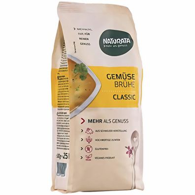 Naturata Gemüsebrühe classic, Nachfüllbeutel 500g - 500.0g