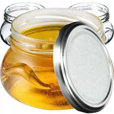 KADAX kleine Einmachgläser 300 ml 10 Stück