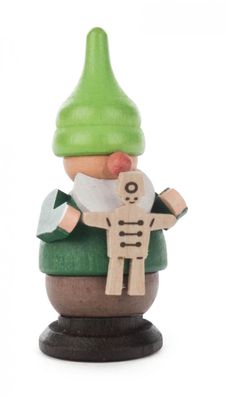 Miniaturfigur Zwerg mit Hampelmann BxHxT 3x5,5x2cm NEU Miniaturfigur Figuren