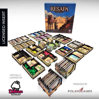 Resafa - Deluxe Inlay aus Holz (UV-Print)