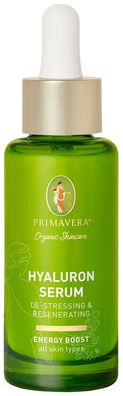 6x Primavera Hyaluron Serum - De-Stressing & Regenerating 30ml