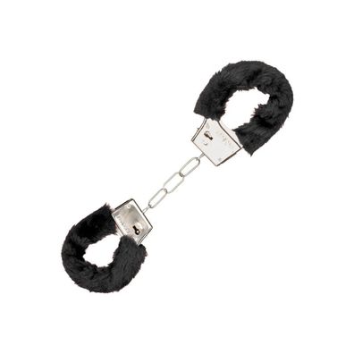 Playful Furry Manschetten Schwarz
