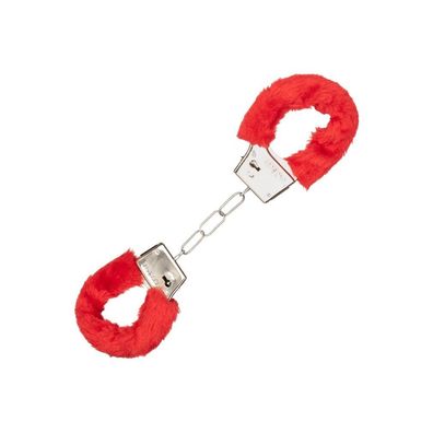 Playful Furry Manschetten Rot