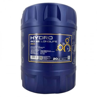 Mannol Hydro ISO 68 Longlife 20 Liter
