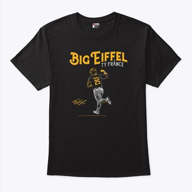 Big Eiffel Ty France San Diego Padres 2026 Signature T Shirt