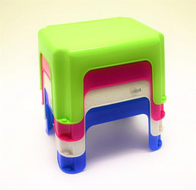 Kindertritthocker Hocker 32 x 25 x18 cm BLAU Freizeit Haushalt Schulz 150300