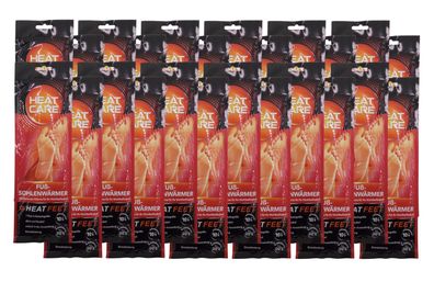 48 Paar Fußsohlenwärmer "Heat Feet" Wärmesohlen Schuhwärmer Sohle Fußwärmer