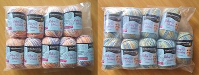 9x 25g Schachenmayr Baby Smiles Cotton Baumwolle stricken häkeln GP 79,78€/kg