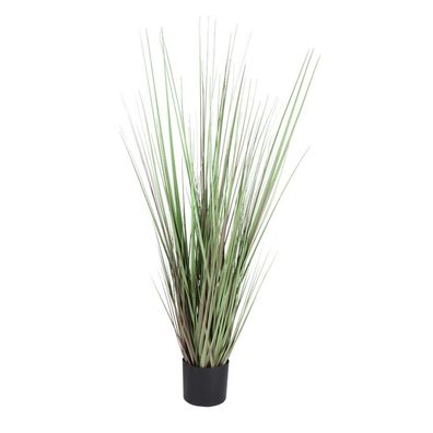 Künstliches Gras 120cm Dekogras Grashalm Kunstpflanze Zimmerpflanze Blumentopf