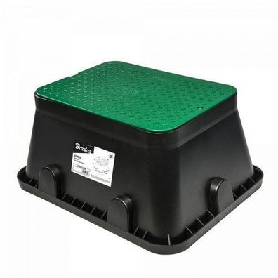 Ventilbox Ventilkasten mit Deckel Bewässerung Jumbo rechteckig 64x50cm 6804