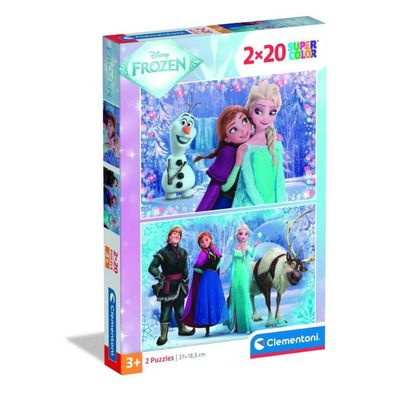 Disney Eiskönigin 2x60 Stk. Puzzle Clementoni