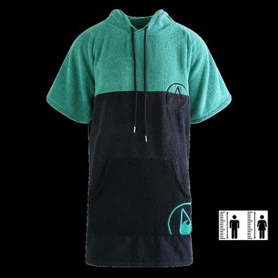 Wave Hawaii Cotton Poncho Aveiro, Size L - Made in Portugal WH4027