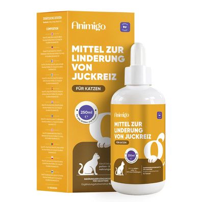 Animigo Juckreiz Linderung für Katzen - 250ml