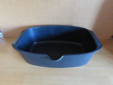 Bräter Topf rechteckig leicht mit Ausgießer DS10 ca. 33x22cm