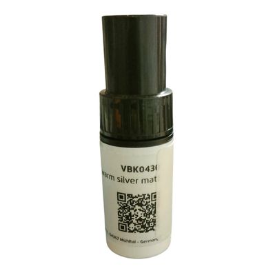 RM Riese&Müller Lackstift warm silver matt Basis-Lack 8ml VBK0430