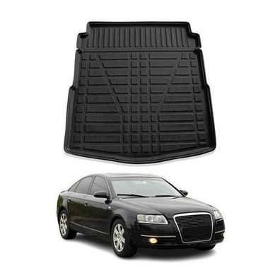 Kofferraumwanne Laderaumwanne für Audi A6 Limo 4F 2004-2011 Gummi TPE