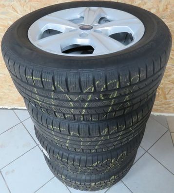 Winterräder Ford Kuga II Continental 235 55 17 99H original ALU mit RDKS