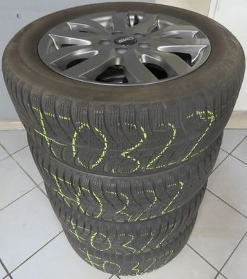 Winterräder Satz Ford Focus 14-18 Bridgestone LM001 205 55 16 91T Alu CMS RDKS