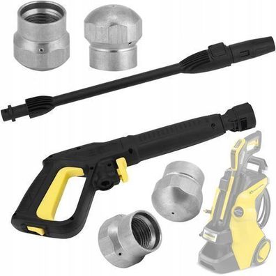 Rosfix Set Hochdruckpistole mit Vario-Düse + Rohrdüse | Ersatz für Kärcher K2–K7