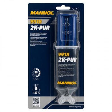 Mannol 2K-PUR Zweikomponentenklebstoff 24 ML