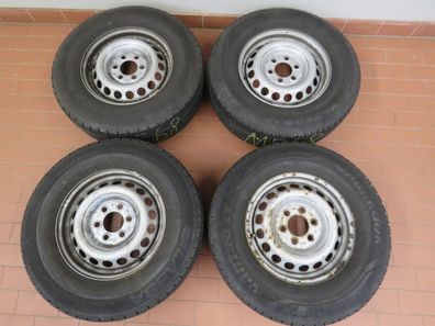 Sommerräder Mercedes Sprinter W906 2006-2018 Hankook+Lassa 225 75 16 Stahlfelge