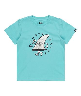 Quiksilver Kids T-Shirt Tasty Waves aqua sky - Größe: 6 (116)
