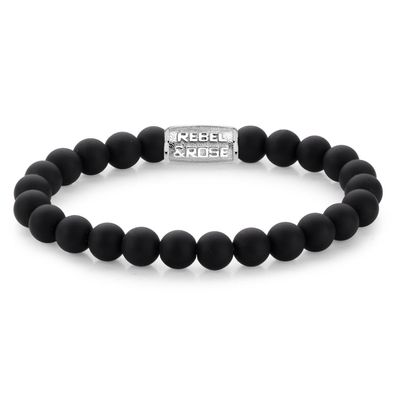 Rebel & Rose Schmuck Herren-Armband Mad Panther 8 mm RR-80021-S